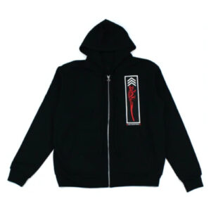 The Chrome Hearts Foti Jarvis Block Zip Hoodie is a limited edition clothing item produced by the luxury fashion brand Chrome Hearts. It is likely that the hoodie features the Chrome Hearts logo and the name "Foti Jarvis" in a block design on the front. The hoodie is made of high-quality materials and is known for its unique design and attention to detail. It is possible that the hoodie was only available for a short period of time and is no longer in production. It may be possible to find the hoodie for sale on resale sites such as eBay, but it is likely to be sold at a premium price.