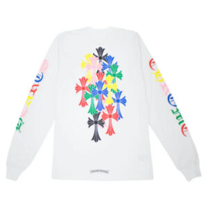 Chrome Hearts Multi Color Cross Cemetery L/S Sweatshirt