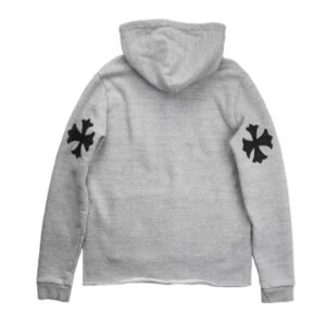 The Chrome Hearts AW19 Patchwork Hoodie is a hooded sweatshirt from the Autumn/Winter 2019 collection of Chrome Hearts, a luxury fashion brand known for its edgy, rock-inspired aesthetic. The hoodie is made from a soft, comfortable fabric and features a patchwork design that is likely to appeal to fans of the brand. It is not clear if this hoodie is still available for purchase.
